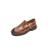 TALVANNA | ELEGANTTI ARKILEATHER MARY JANES