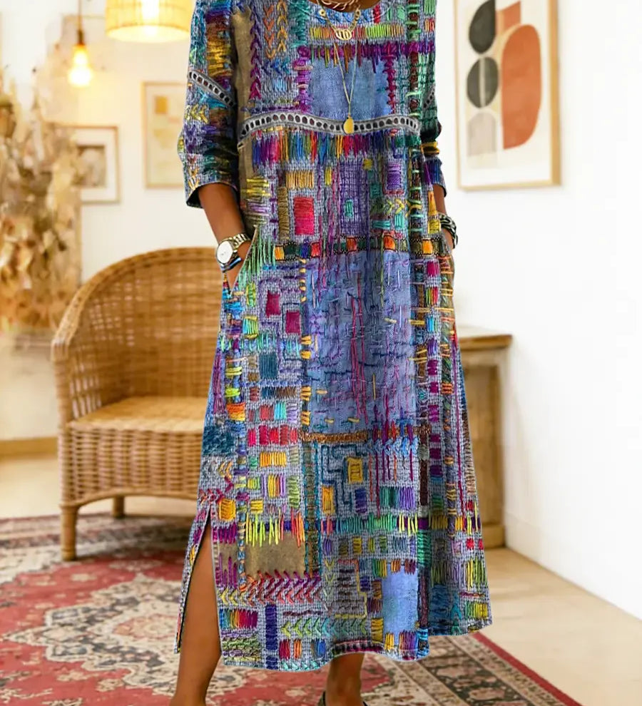 Sabine™ — BOHEMIAN PRINT MAXI MEKKO