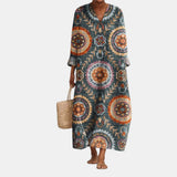 Elia™ | Geometrinen Midi Mekko