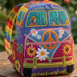 Vaatteellinen Reppu - Hippie Bussi