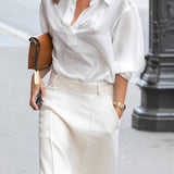 KATHARINE™ | H-LINJAN SUORA MIDI-HAME
