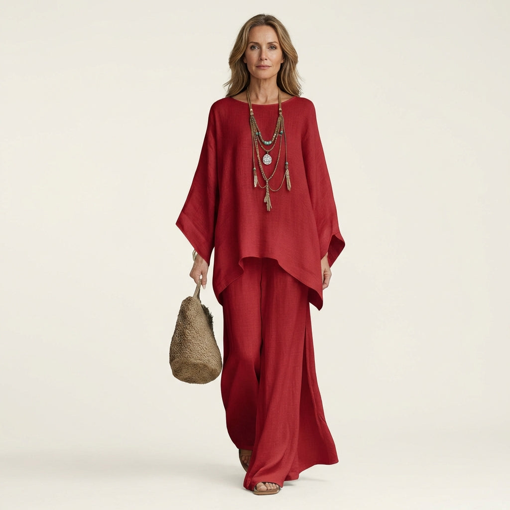 Majolie | Pellava-sekoite Boho Setti