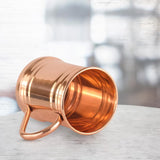 Vintagetyylinen Kupari Mukki 530 ml Kahvalla