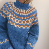 Korkea Kaulus Jacquard Christine