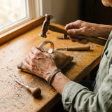 Käsintehty Kuparinen Magneettiranneke