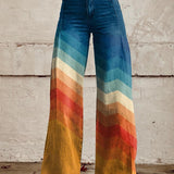 Léa™ | Tyylikkäät Retro Zigzag-housut
