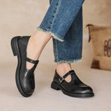 TALVANNA | ELEGANTTI ARKILEATHER MARY JANES