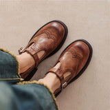 TALVANNA | ELEGANTTI ARKILEATHER MARY JANES