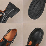 TALVANNA | ELEGANTTI ARKILEATHER MARY JANES
