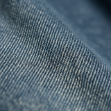 Karen | Vintage Pestyt Pehmeä Puuvillamainen Denim Maxi Mekko