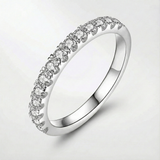 Moissanite-sormus