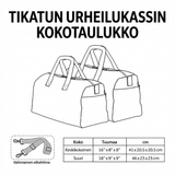Classic Motion -tikattu matkakassi